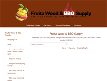 Tablet Screenshot of fruitawood.com